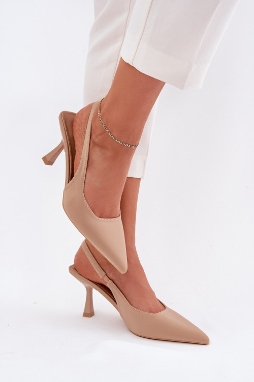 Sandále na opätkoch model 214992 Step in style