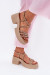Sandále na opätkoch model 214994 Step in style Sandále na opätkoch model 214994 Step in style
