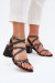 Sandále na opätkoch model 215004 Step in style Sandále na opätkoch model 215004 Step in style