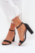 Sandále na opätkoch model 215642 Step in style Sandále na opätkoch model 215642 Step in style
