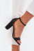 Sandále na opätkoch model 215642 Step in style Sandále na opätkoch model 215642 Step in style