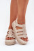 Sandalye na platforme model 215718 Step in style Sandalye na platforme model 215718 Step in style