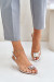 Sandále na opätkoch model 215722 Step in style Sandále na opätkoch model 215722 Step in style