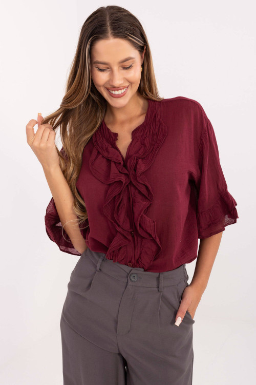Dámska košeľa model 215811 Italy Moda