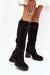 Čižmy na vysokom opätku model 216796 Step in style Čižmy na vysokom opätku model 216796 Step in style