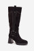 Čižmy na vysokom opätku model 216796 Step in style Čižmy na vysokom opätku model 216796 Step in style
