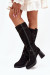 Čižmy na vysokom opätku model 216796 Step in style Čižmy na vysokom opätku model 216796 Step in style