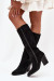Čižmy na vysokom opätku model 216797 Step in style Čižmy na vysokom opätku model 216797 Step in style
