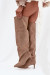 Čižmy na vysokom opätku model 216997 Step in style