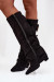 Čižmy na vysokom opätku model 217203 Step in style Čižmy na vysokom opätku model 217203 Step in style