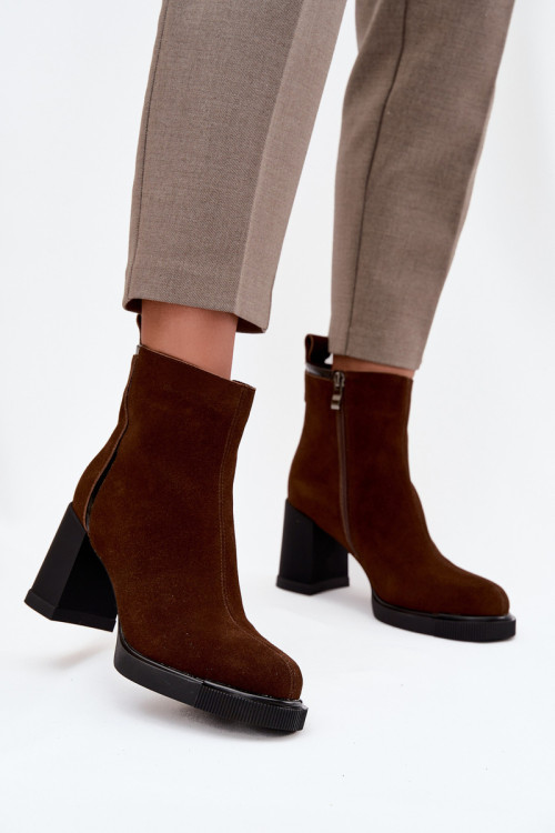 Topánky na opätku model 217493 Step in style