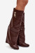 Čižmy na platforme model 217756 Step in style