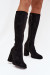 Čižmy na vysokom opätku model 217763 Step in style Čižmy na vysokom opätku model 217763 Step in style