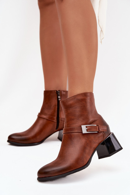 Topánky na opätku model 217800 Step in style