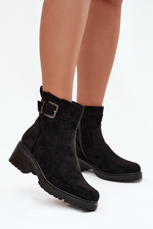 Topánky na opätku model 217814 Step in style