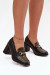 Poltopánky na opätku model 217845 Step in style Poltopánky na opätku model 217845 Step in style