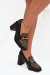 Poltopánky na opätku model 217845 Step in style Poltopánky na opätku model 217845 Step in style