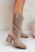 Čižmy s ažúrom model 218494 Step in style Čižmy s ažúrom model 218494 Step in style