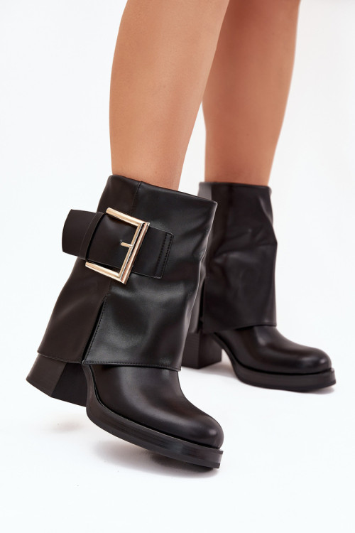 Topánky na opätku model 218514 Step in style