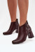 Topánky na opätku model 218707 Step in style Topánky na opätku model 218707 Step in style