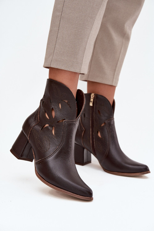 Topánky na opätku model 219130 Step in style