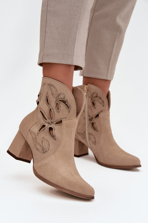 Topánky na opätku model 219134 Step in style