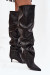 Čižmy na vysokom opätku model 219138 Step in style Čižmy na vysokom opätku model 219138 Step in style