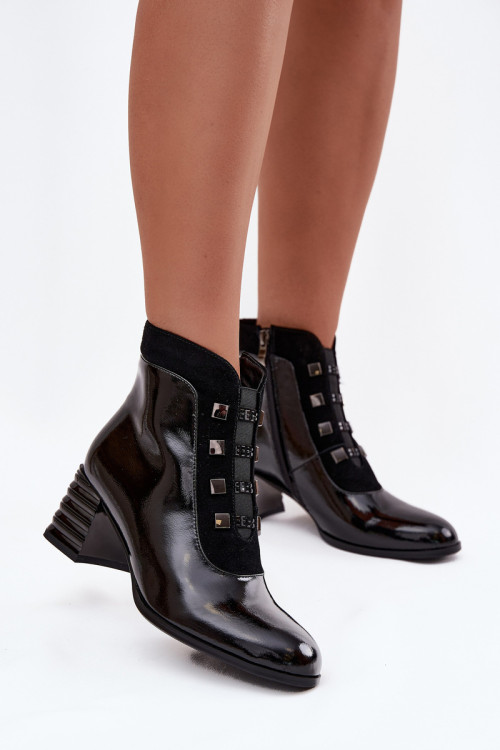 Topánky na opätku model 219244 Step in style