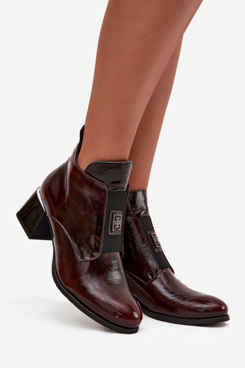 Topánky na opätku model 219404 Step in style