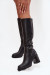 Čižmy na vysokom opätku model 219586 Step in style Čižmy na vysokom opätku model 219586 Step in style