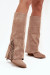 Čižmy na vysokom opätku model 216793 Step in style Čižmy na vysokom opätku model 216793 Step in style