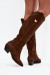 Čižmy na vysokom opätku model 220208 Step in style Čižmy na vysokom opätku model 220208 Step in style