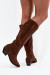 Čižmy na vysokom opätku model 220211 Step in style Čižmy na vysokom opätku model 220211 Step in style