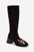 Čižmy na vysokom opätku model 220214 Step in style Čižmy na vysokom opätku model 220214 Step in style