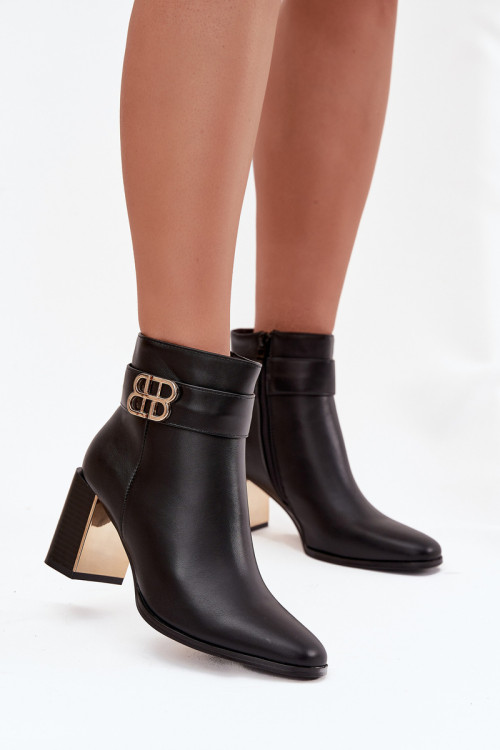 Topánky na opätku model 220694 Step in style