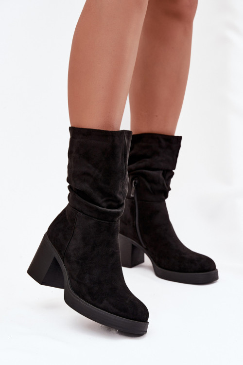 Topánky na opätku model 220695 Step in style