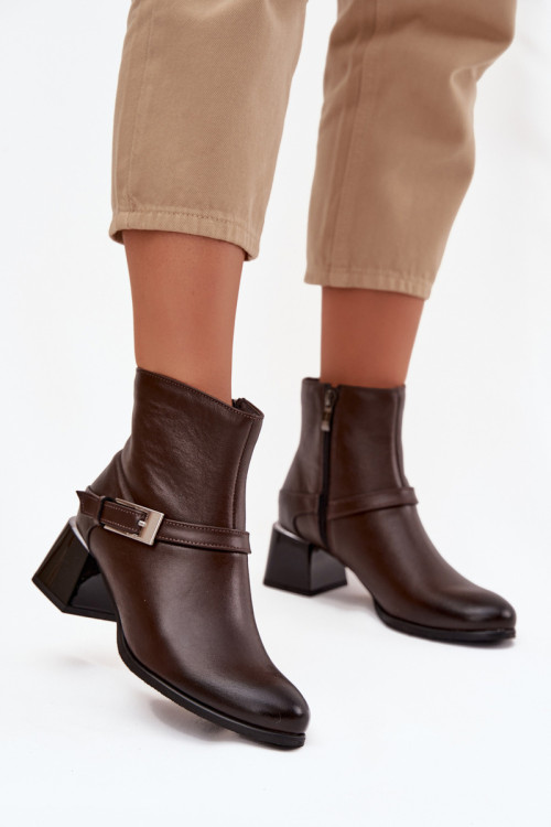 Topánky na opätku model 220702 Step in style