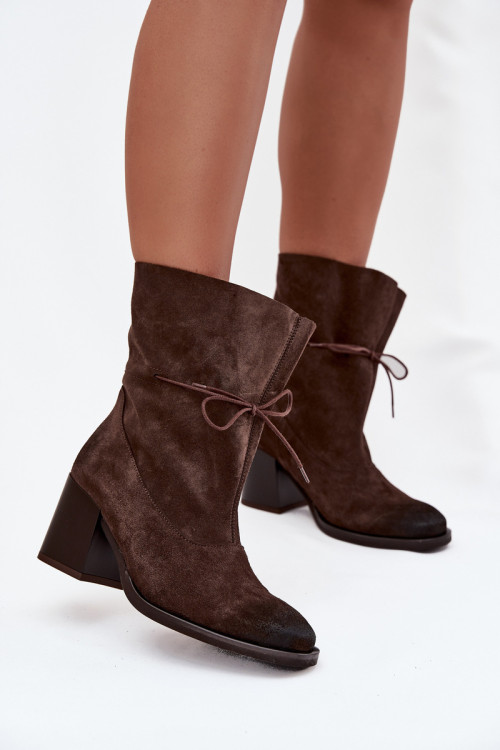 Topánky na opätku model 220704 Step in style