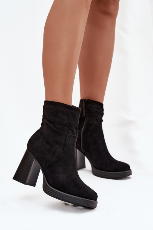 Topánky na opätku model 220708 Step in style