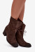 Topánky na opätku model 220704 Step in style