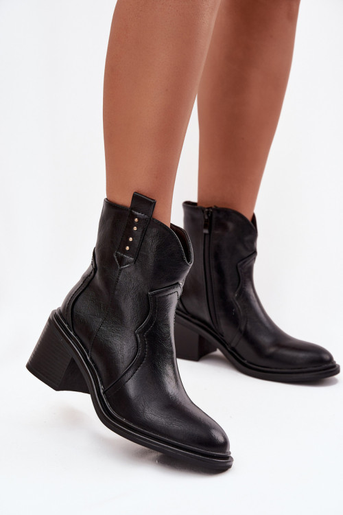 Topánky na opätku model 221135 Step in style