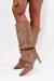 Čižmy na vysokom opätku model 221153 Step in style Čižmy na vysokom opätku model 221153 Step in style