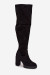 Čižmy na vysokom opätku model 221155 Step in style Čižmy na vysokom opätku model 221155 Step in style