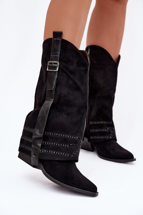 Čižmy na vysokom opätku model 221907 Step in style