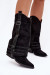 Čižmy na vysokom opätku model 221907 Step in style