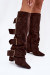 Čižmy na vysokom opätku model 221908 Step in style