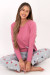 Pyžamo model 222190 Forever Pink
