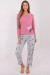 Pyžamo model 222190 Forever Pink