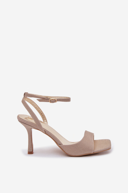 Sandále na opätkoch model 222261 Step in style