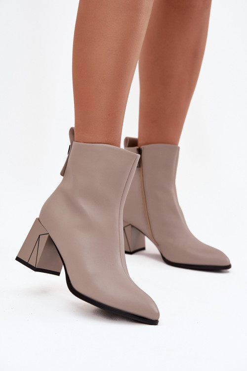 Topánky na opätku model 222516 Step in style